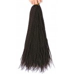 Codite de par Afro Thin Senegalese Crochet Twist Braids de 60 cm Saten Inchis TSC0460